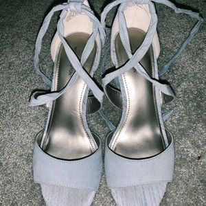 Light Blue Heels